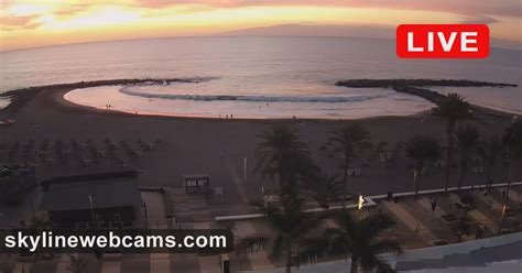 playa las americas webcam|webcam tenerife troya.